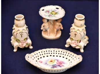 Vintage Grouping Of Porcelain