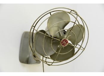 Vintage GE 10' Oscillating Fan- Works Great !!