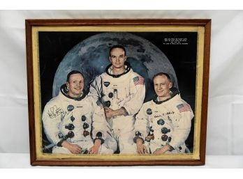First Astronauts On The Moon Picture 22'x18'