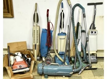 Grouping Of Vintage Vacuums