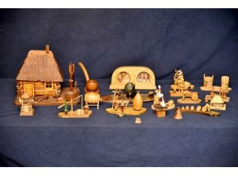 Vintage Hand Crafted Czech/Russian Figurines