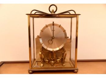 Brass Kundo Mantle Clock 7.5'x10''