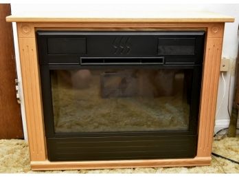 Electric Heat Surge Fireplace With Remote #2