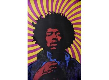 Jimi Hendrix Poster Kozik 1995 17'x26'