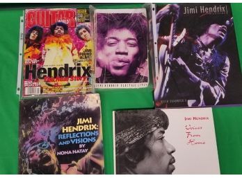 5 Jimi Hendrix Books Featuring Voices