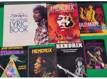 7 Jimi Hendrix Books Featuring Lyric Book