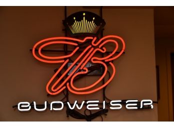 Vintage Budweiser Neon Sign- 31'x24'
