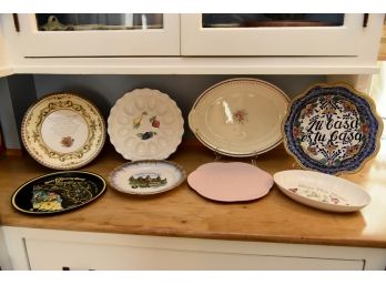 Assortment Of Serving Dishes And Platters