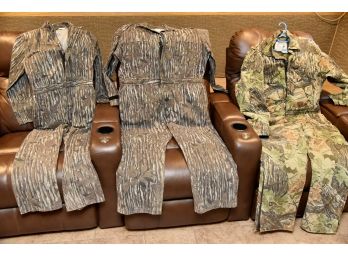 Assortment Of Hunting Coveralls Mostly XL