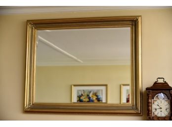 Antique Grand Gold Gilt Frame Wall Mirror- 41'x33'