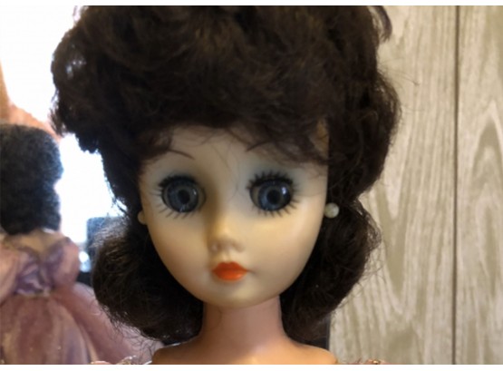 Vintage Dark Haired Doll