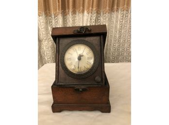 Antique Flip Top Clock