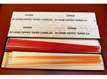 2 Boxes Of Dansk Tiny Thin Candles