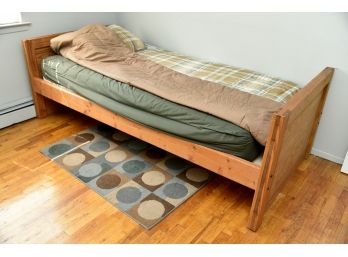 Heavy Pine Twin Bed Frame- Xtra Long-89'x42'x29'
