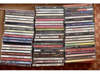 Assortment Of Rock And 80's Music CD's