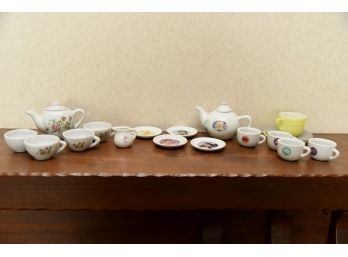 Mini Tea Set Pieces Including Princess Set