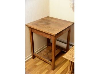 20'x20'x24'  Mission Style Side Table