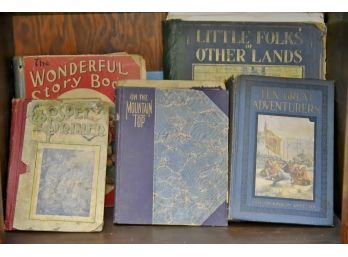 Grouping Of Antique Books
