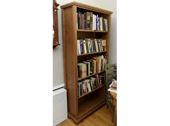 Wood Bookshelf With Books 33'x13'x76'