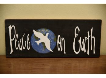 Peace On Earth Sign 18'x8'