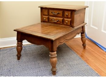 2 Tier Vintage Side Table 21'x30'x24'