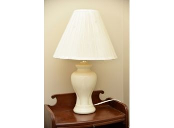 White Table Lamp 22' Tall