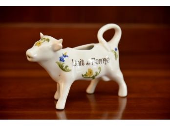 French Porcelain Cow Creamer