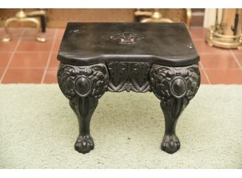 Vintage Claw Foot Iron Stool