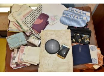 Vintage Linen Handkerchiefs And More