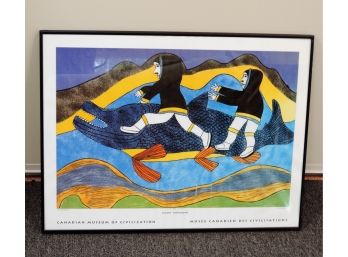 Simon Tookoome - Canadian Museum Of Civilization Framed Poster