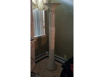 6 Foot Tall MCM Stone Floor Lamp- Matches Other Tables Listed