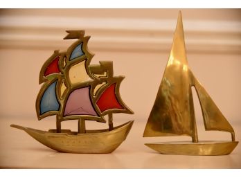 Brass Sail Boats