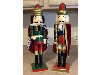 Two Tall Nut Crackers