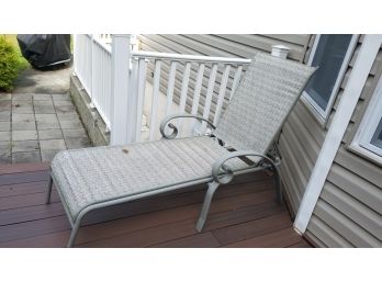 Outdoor Chaise Lounge Chair- Matches Table And Chairs