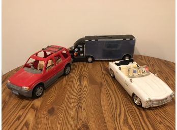 Three Toy Cars