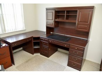 Dark Walnut Finished Office Desk 61'x27'x30'