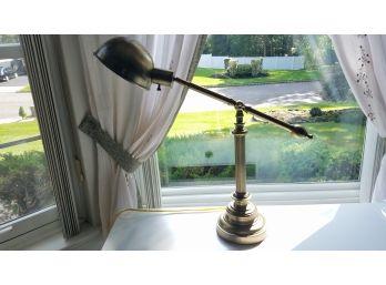 24' Brushed Nickel Desk Lamp