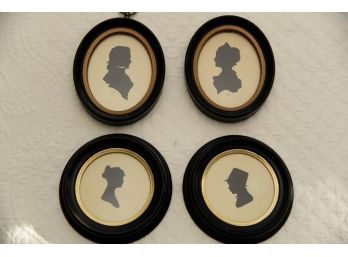 2 Oval Silhouette Pictures