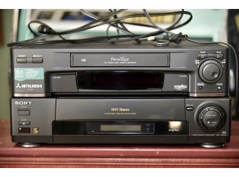 VCR And Stereo Receiver