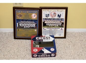 2 NY Yankees Collector Plaques