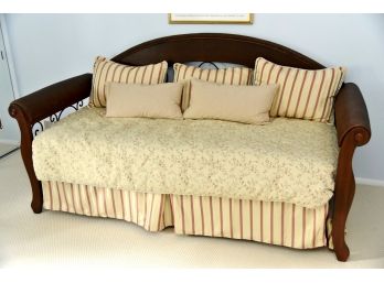 Saigon Daybed With Sleigh Bed Appearance   Twin Size - 46-1/4'H 88'W 40-1/4”D