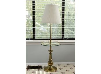 Vintage Brass Lamp Table 54' Tall