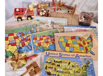 Wood Games, Puzzles And Toys