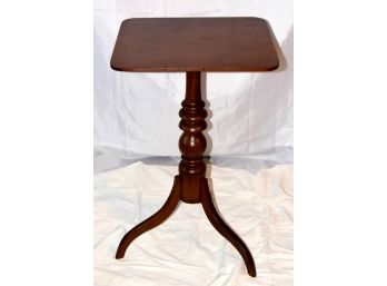 Vintage Cherry Wood Side Table 19'x18'x30'