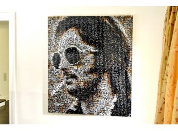 Outstanding Eric Clapton Mosaic Collage  49'x57'