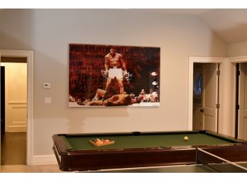 MUHAMMAD ALI BY PAUL GERBEN 2016 Limited Edition 74'x48' Valued At $15,000
