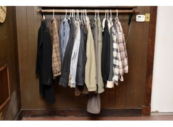 Assortment Of Mens Coats- Mostly Large