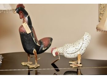 Fred The Cock And Althea The Hen