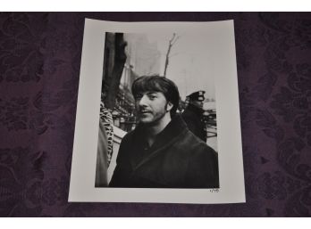 Dustin Hoffman 11X17 Silver RC Print By Fred W. McDarrah Limited Edition 1/75 With COA
