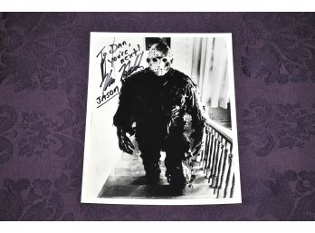 Kane Hodder Friday The 13th 'Jason' Signed 8x10 Photo